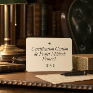 Certification Gestion Projet Prince2 Fondamentaux