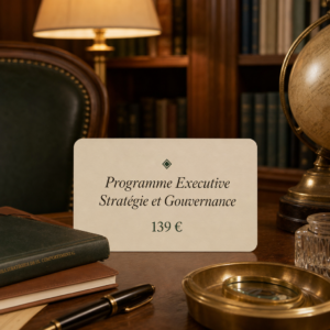 Programme Executive Stratégie et Gouvernance