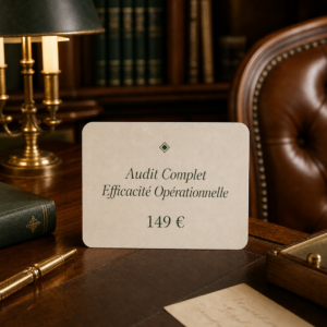 Audit Complet Efficacité Opérationnelle