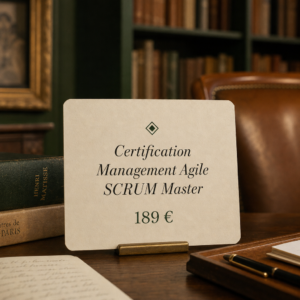 Certification Management Agile SCRUM Master