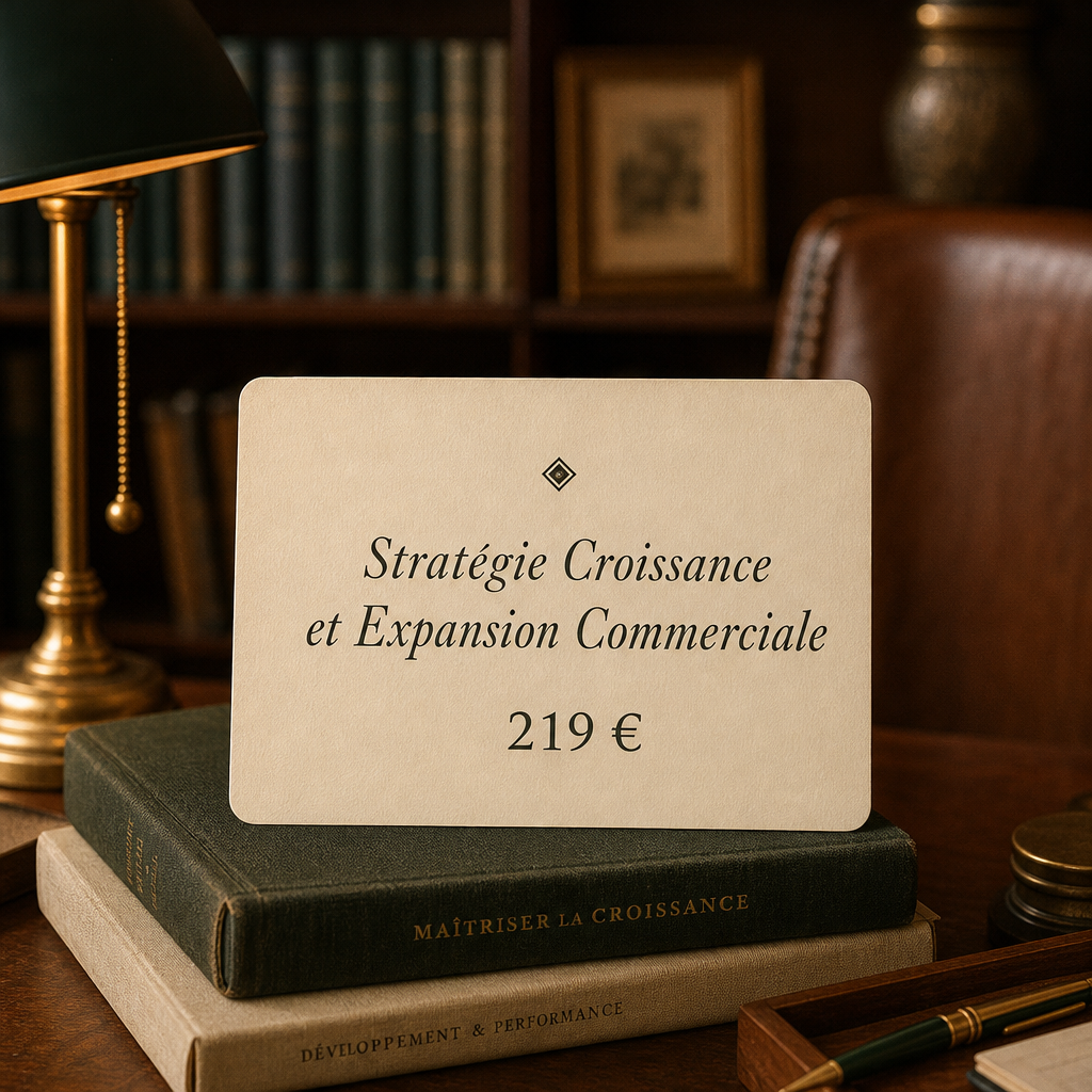 Stratégie Croissance et Expansion Commerciale