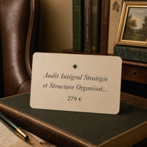 Audit Intégral Stratégie et Structure Organisationnelle