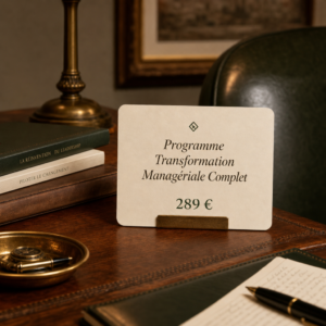 Programme Transformation Managériale Complet