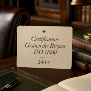 Certification Gestion des Risques ISO 31000