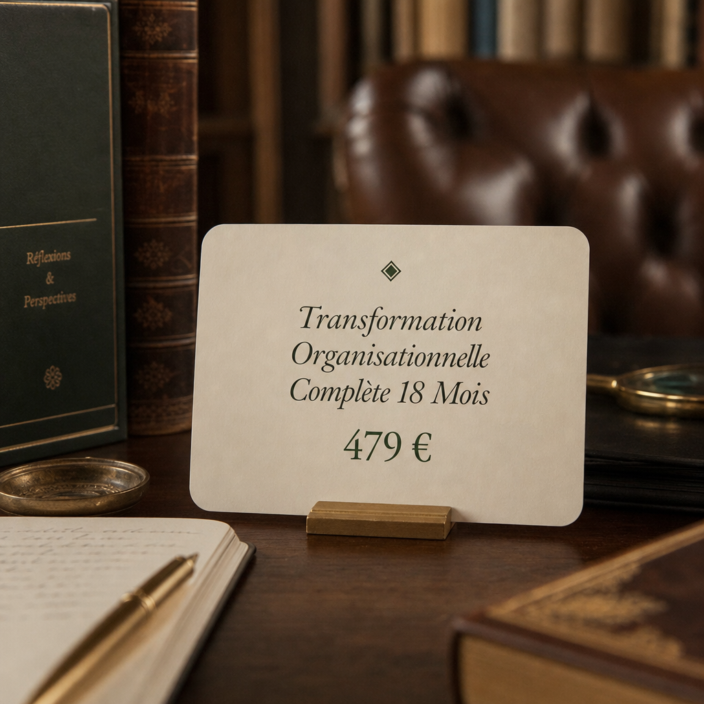 Transformation Organisationnelle Complète 18 Mois
