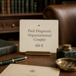 Pack Diagnostic Organisationnel Complet